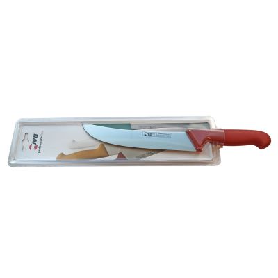 IVO CUTELARIAS LDA - Ivo 55027 Professional Line I 20cm Kırmızı Geniş Doğrama Bıçağı​​​​​